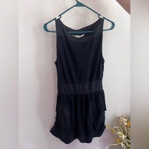 Diane Von Furstenberg Black Midi Dress